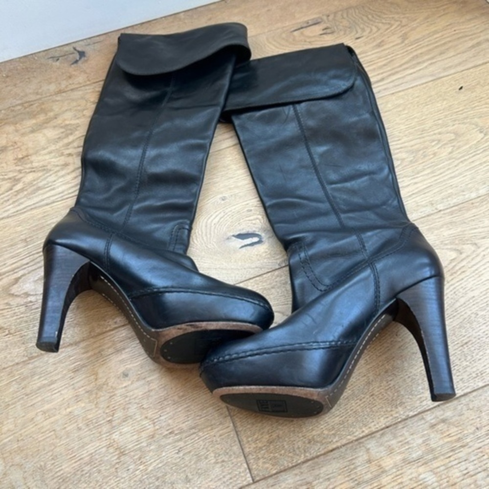Frye🖤Anna Cuff Pull On Boots